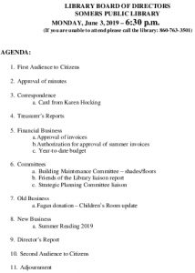 Icon of 20190603 Library Board Agenda