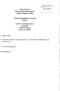 Icon of 20200916 Brd Of Assessment Appeals Agenda