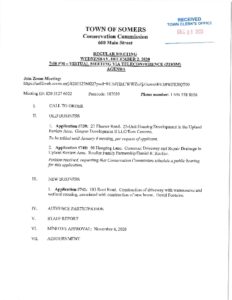 Icon of 20201202 Conservation Commission Agenda