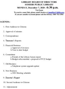 Icon of 20201207 Library Board Agenda