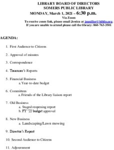 Icon of 20210301 Library Board Agenda