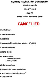 Icon of 20220502-Recreation-CANCELED-Agenda