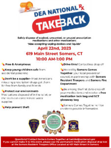 Drug Take Back Day Flyer April 2023