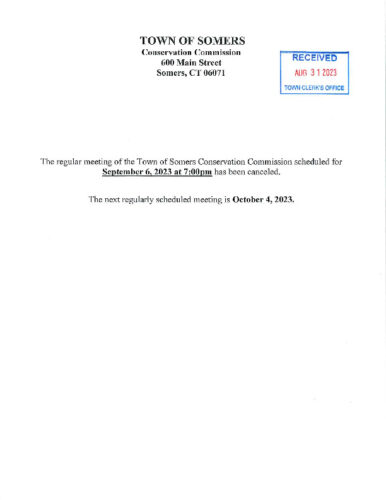 Icon of 2023.09.06 Conservation Cancellation