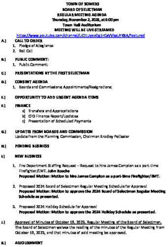 Icon of 20231102 Regular BOS Agenda