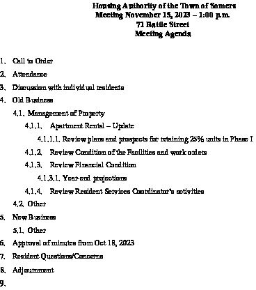 Icon of 20231115 Housing Auth Agenda