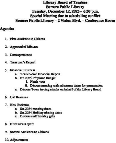 Icon of 20231212-Library-Agenda-SPECIAL
