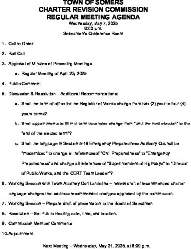 Icon of 20250507-Charter-Revision-Agenda