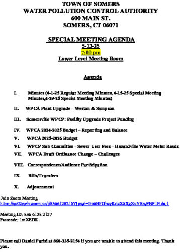 Icon of 20250513-WPCA-Special-Agenda