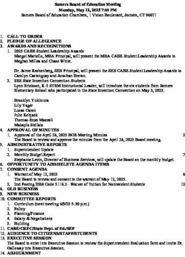 Icon of 20250512-BOE-Agenda