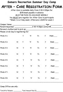 Icon of 2011 After Care Registration Form Amended