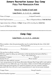 Icon of 2011 Field Trip Permission Form