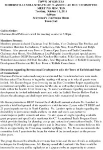 Icon of 20161011 Somersville Mill Strategic Planning Ad Hoc Committee Meeting Minutes