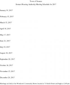 Icon of 2017 Housing Auth Mtg Schedule