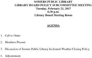 Icon of 20170221 Policy Subcommittee Agenda