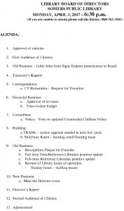 Icon of 20170403 Library Board Agenda