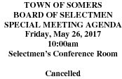 Icon of 20170526 Special BOS Meeting Cancelled