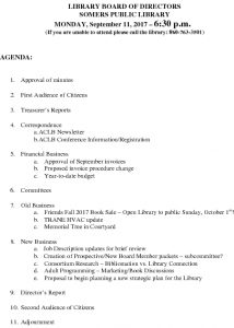 Icon of 20170911 Library Board Agenda