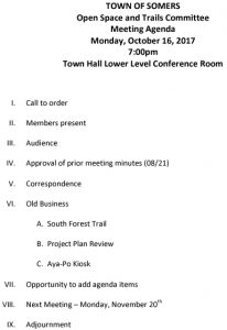 Icon of 20171016 Open Space And Trails Committe Meeting Agenda