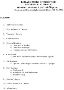 Icon of 20171106 Library Board Agenda