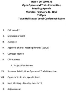 Icon of 20180226 Open Space And Trails Committe Meeting Agenda