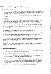 Icon of Citation Appeals Hearing Process 2018