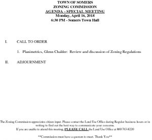 Icon of 20180416 Zoning Commission Agenda - Special Meeting