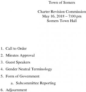 Icon of 20180516 Charter Rev Agenda