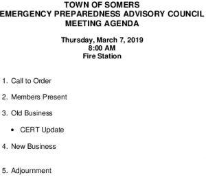 Icon of 20190307 Emerg Prep Agenda