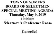 Icon of 20190509 Special BOS Agenda 10 Am Cancelled