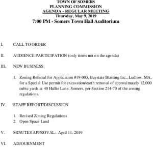 Icon of 20190509 Planning Commission Meeting Agenda