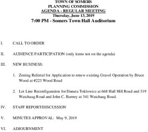 Icon of 20190613 Planning Commission Meeting Agenda
