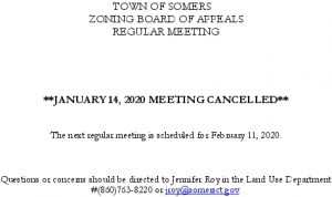 Icon of 20200114 ZBA Meeting Cancelled