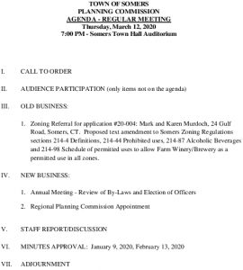 Icon of 20200312 Planning Commission Meeting Agenda