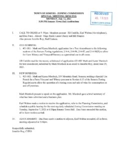 Icon of 20210712 Zoning Commission Special Meeting Minutes
