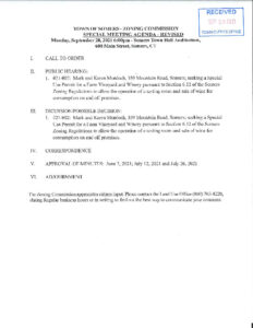 Icon of 20210920 Zoning Commission Special Meeting - REVISED Agenda