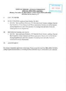 Icon of 2021.11.22 Zoning Commission Special Meeting Agenda