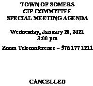 Icon of 20210120 CIP Agenda CANCELLED