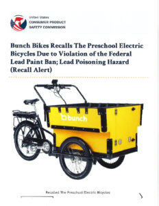 Icon of Bunch Bike Recall