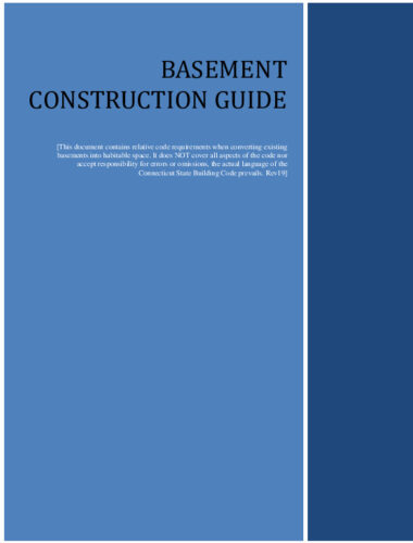 Icon of Basement Construction Guide