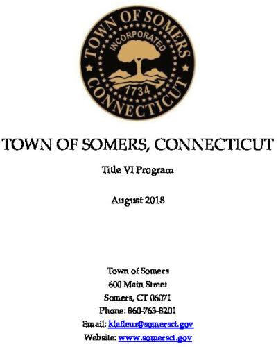 Icon of Town Of Somers Title VI Program