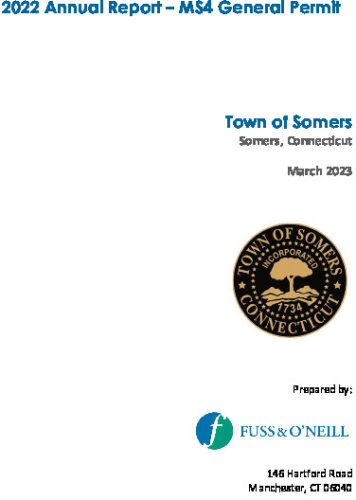 Icon of Somers 2022 MS4 Annual Report