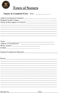 Icon of Complaint Form