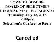 Icon of 20170713 Regular BOS MTG Cancelled