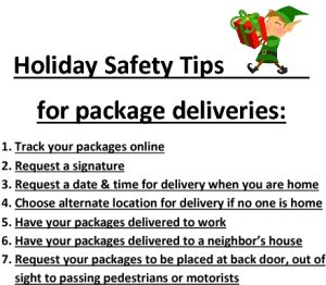 Icon of Holiday Tips For Package Delivery