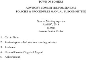 Icon of 20180409 Policies And Procedures Manual Subcommittee Special Meeting Agenda