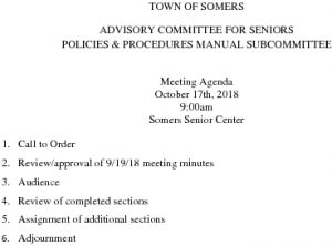 Icon of 20181017 Policies And Procedures Manual Subcommittee Meeting Agenda