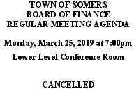 Icon of 20190325 BOF Regular Meeting Cancelled